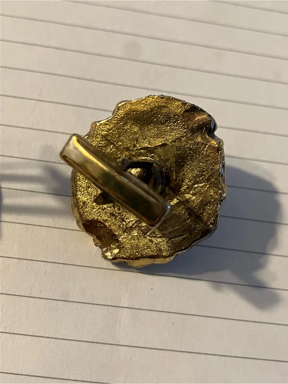 Vintage Tortolani Cufflink Zodiac Rams head Bold Statement
